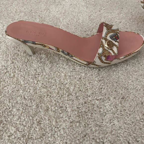 Authentic  RARE GUCCI KITTIN HEEL Sandals - Picture 2 of 13